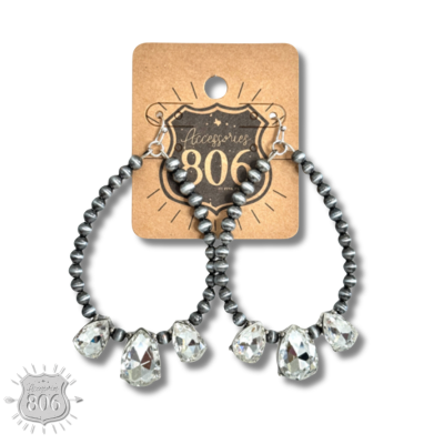 The Roadrunner Western Teardrop Earring - 4 Colors!