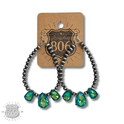 The Roadrunner Western Teardrop Earring - 4 Colors!
