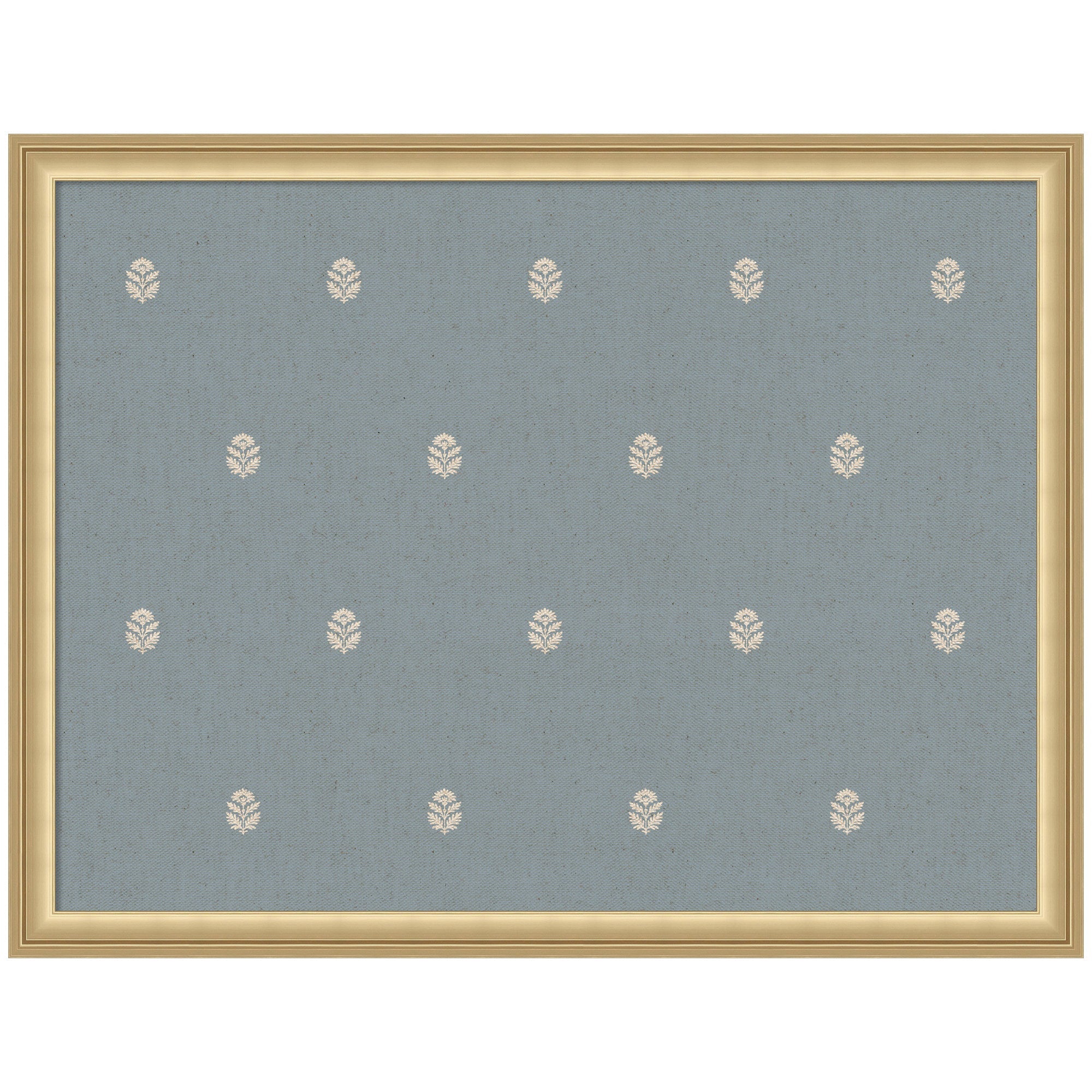 Pinboard | Blue Botanical Block Print
