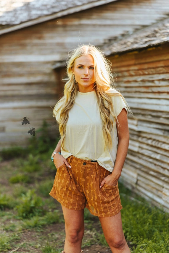 Saddle Bums Shorts *Saddle