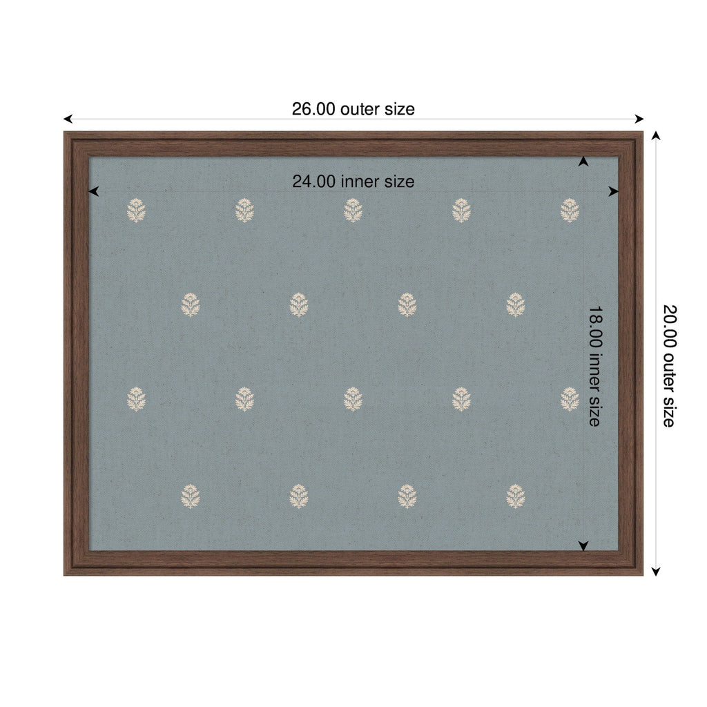 Pinboard | Blue Botanical Block Print