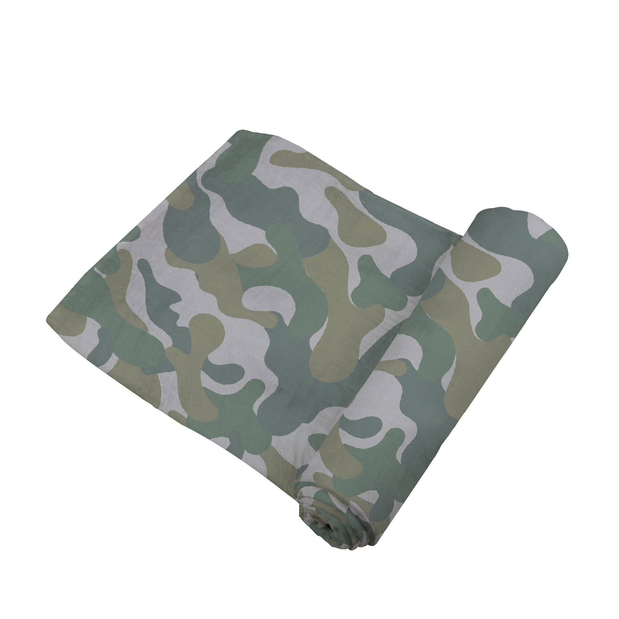 The Hunter's Camo Swaddle