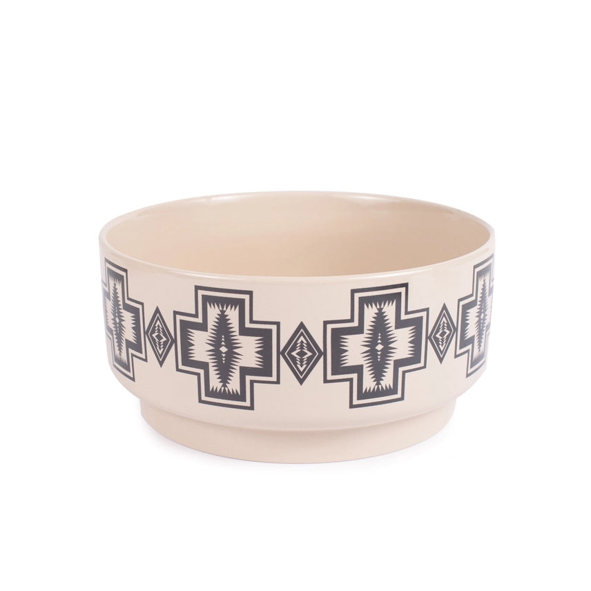 Pendleton Ceramic Dog Food Bowl