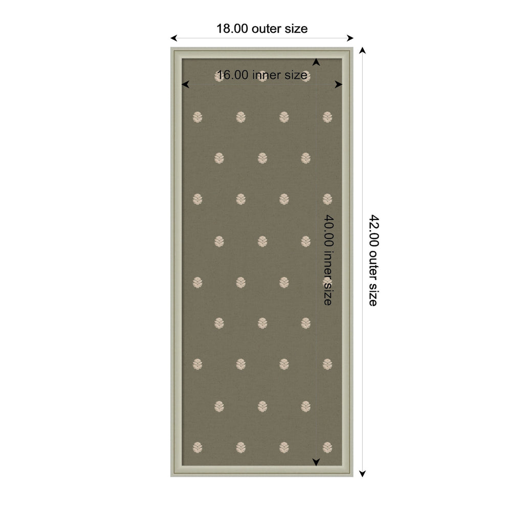 Pinboard | Green Botanical Block Print - Multiple Sizes!