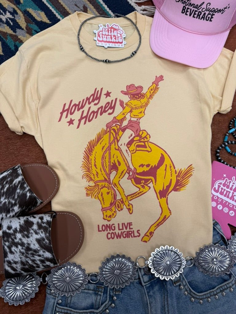 The Howdy Honey Long Live Cowgirls Graphic Tee