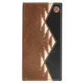 HOOey | Aztec Inlay with Logo Rivet Rodeo Wallet