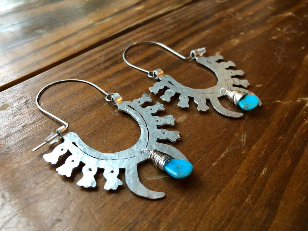 The Adriana Squash Blossom Hoop Earrings - Choose Your Earrings!