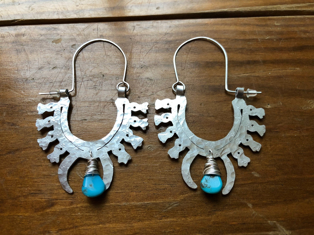 The Adriana Squash Blossom Hoop Earrings - Choose Your Earrings!