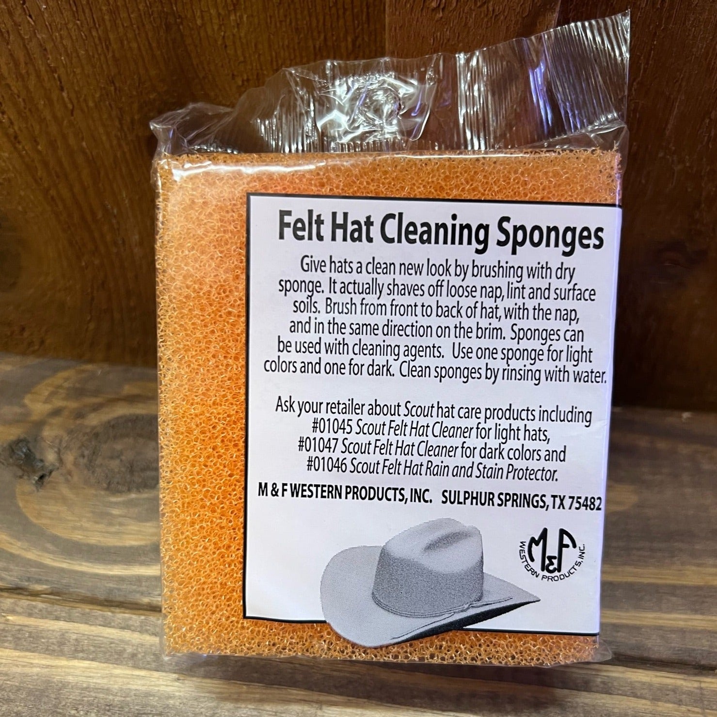 Felt Hat Cleaning Sponge