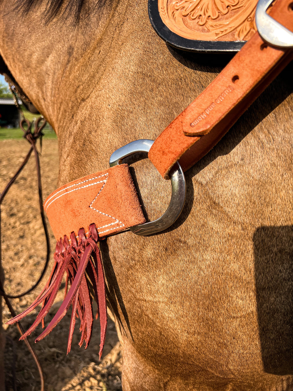Hustle and Home Roughout Punchy Blood Knot Tripping Collar