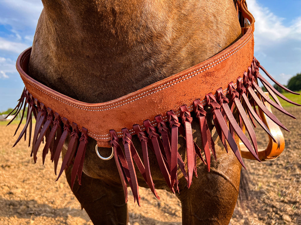 Hustle and Home Roughout Punchy Blood Knot Tripping Collar