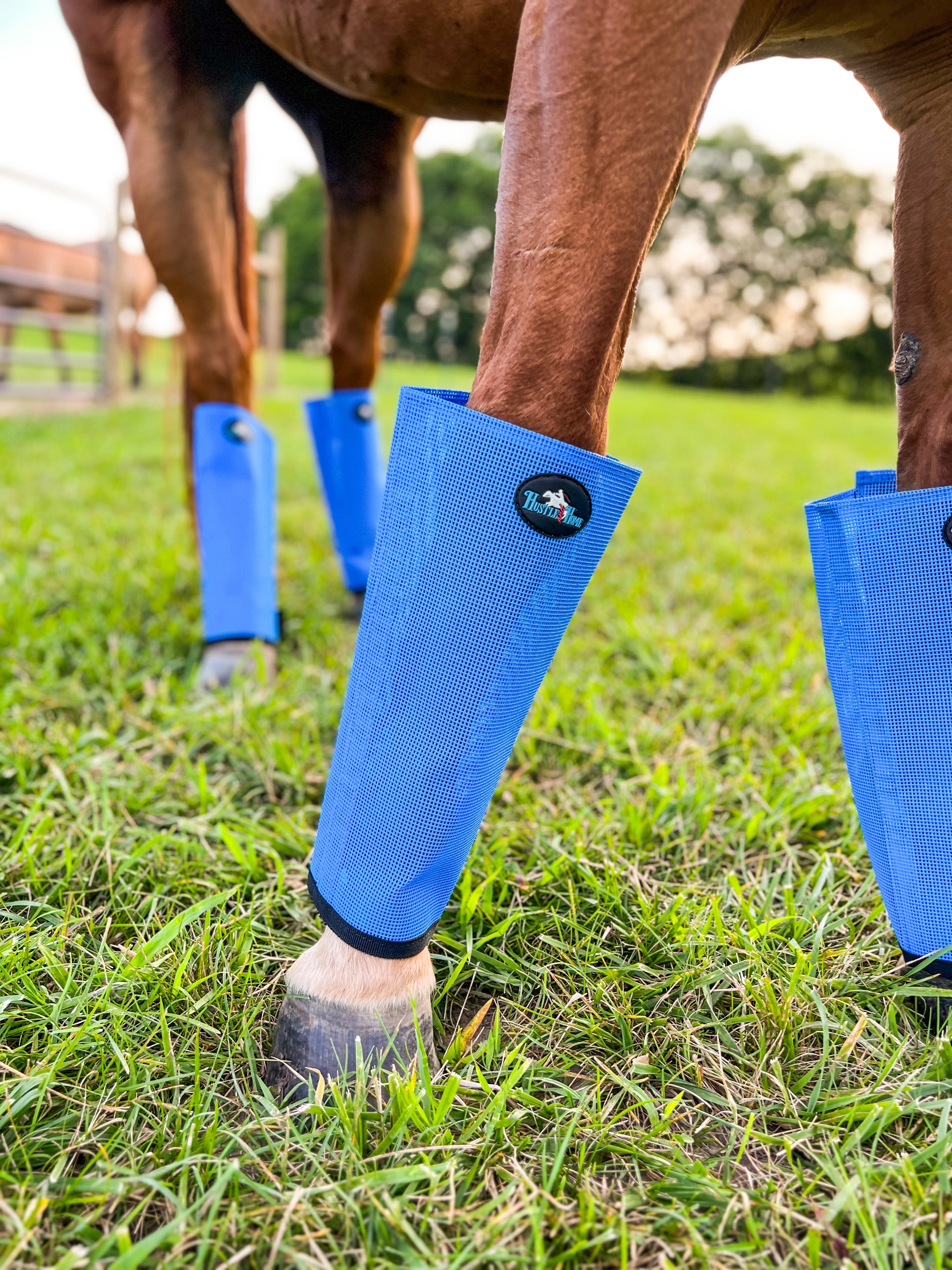 Hustle and Home Ocean Blue Fly Boots