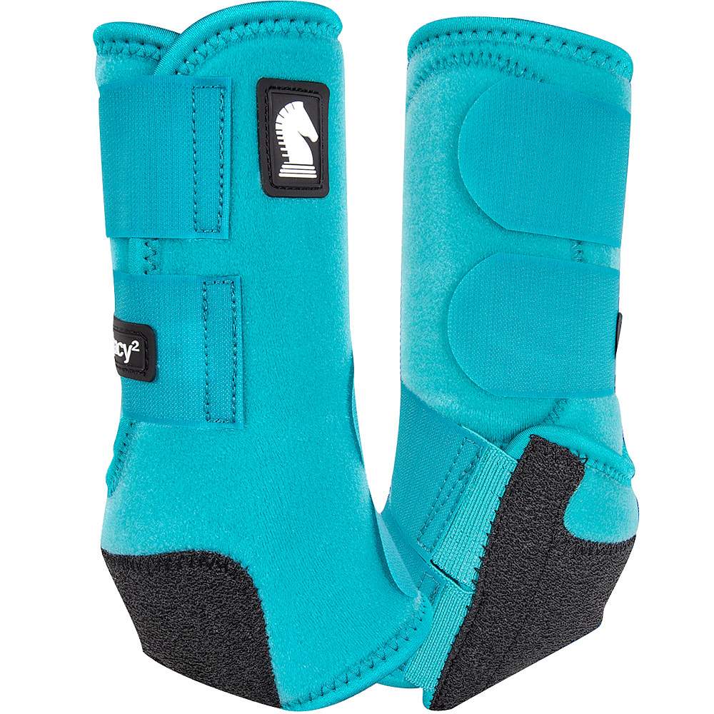 Classic Equine Legacy2 Hind Protective Boot - Aqua