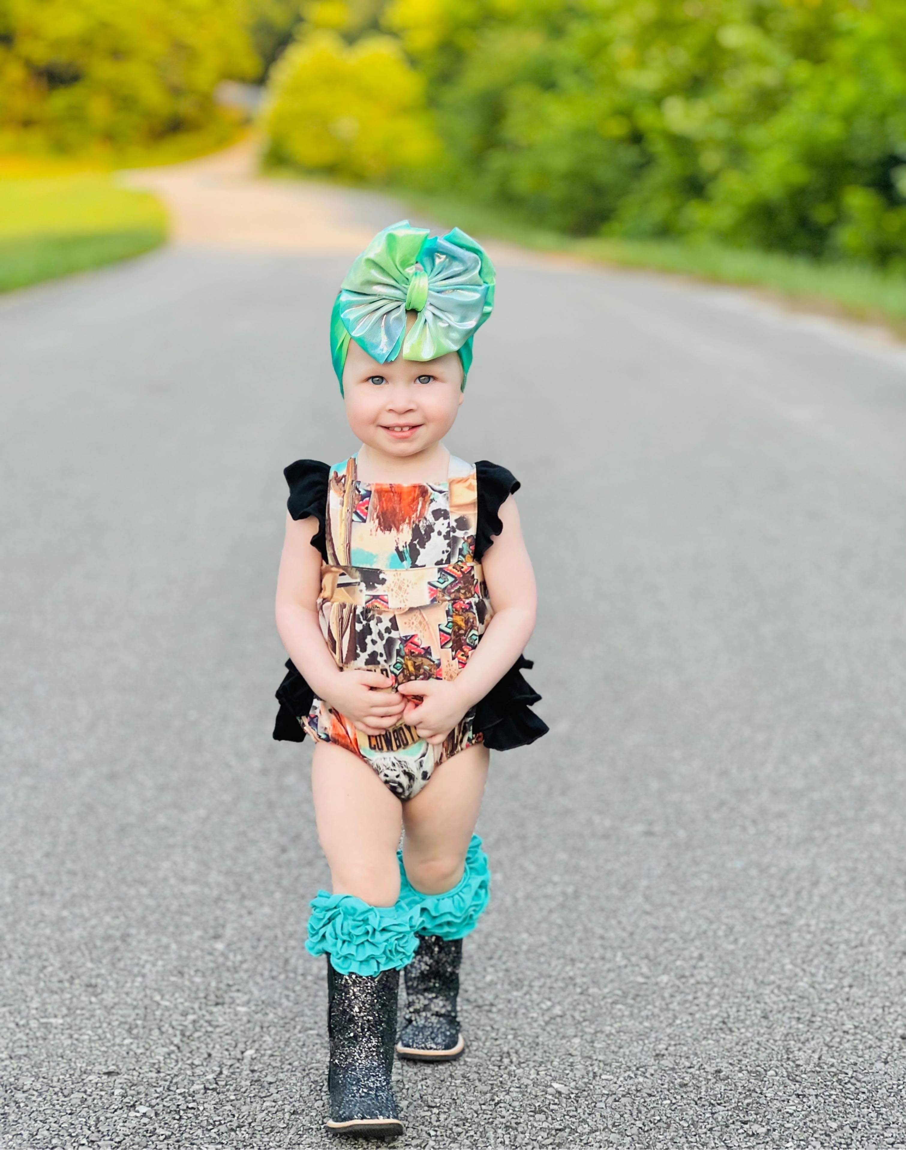 The Out West Ruffle Romper