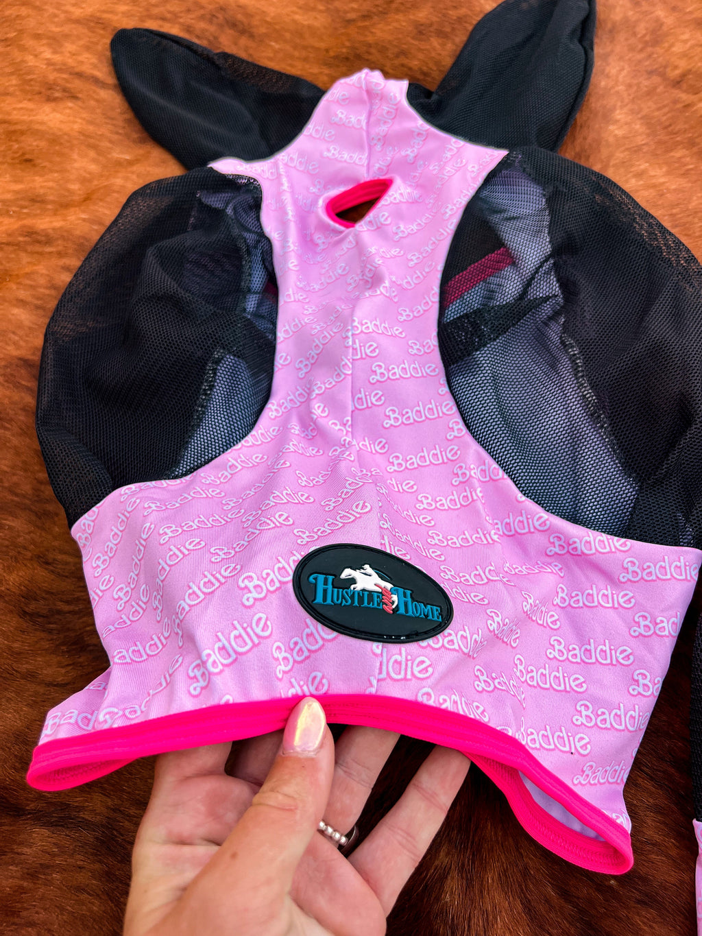 Hustle and Home Baddie Fly Mask - 3 Sizes!