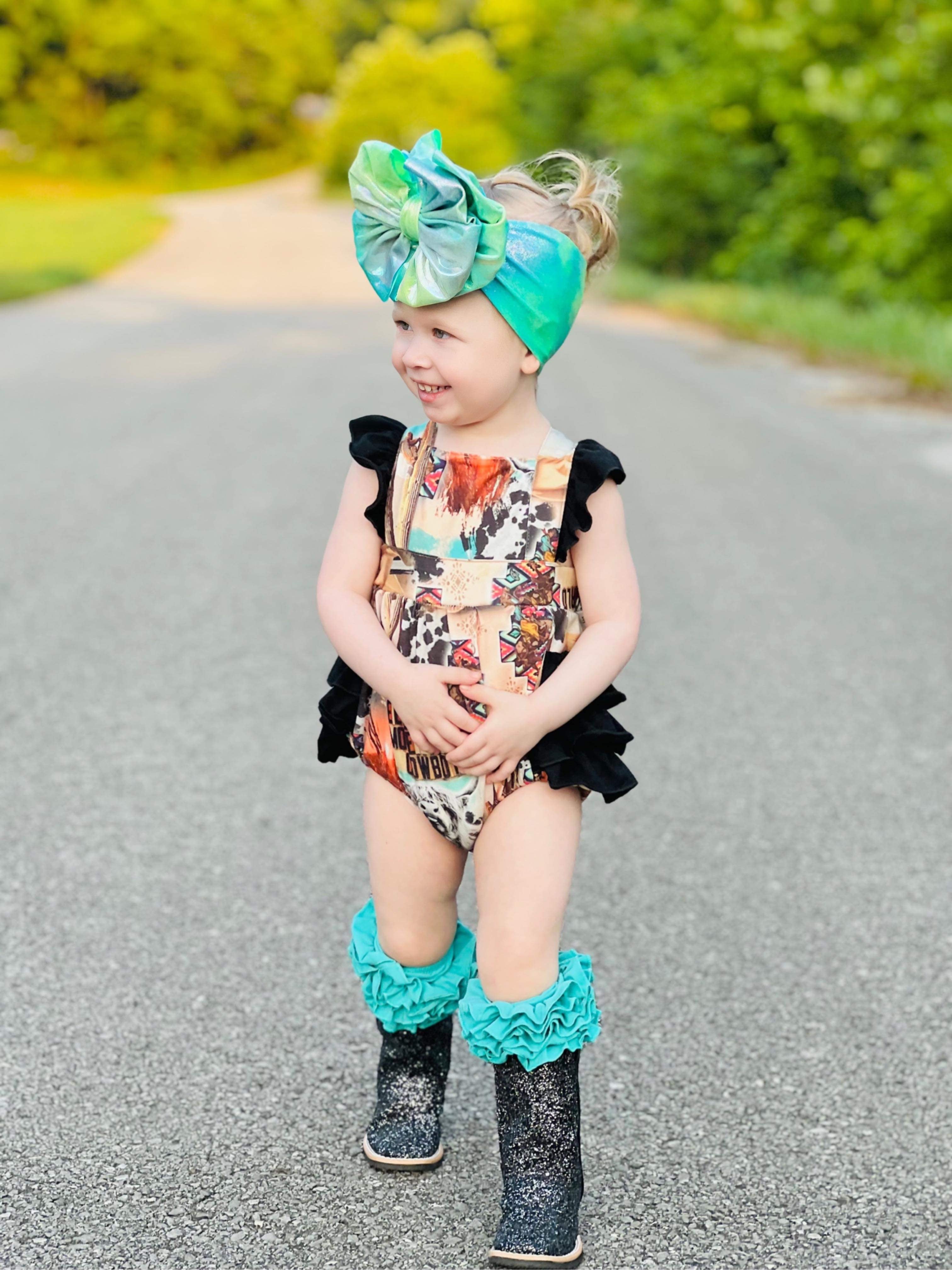 The Out West Ruffle Romper