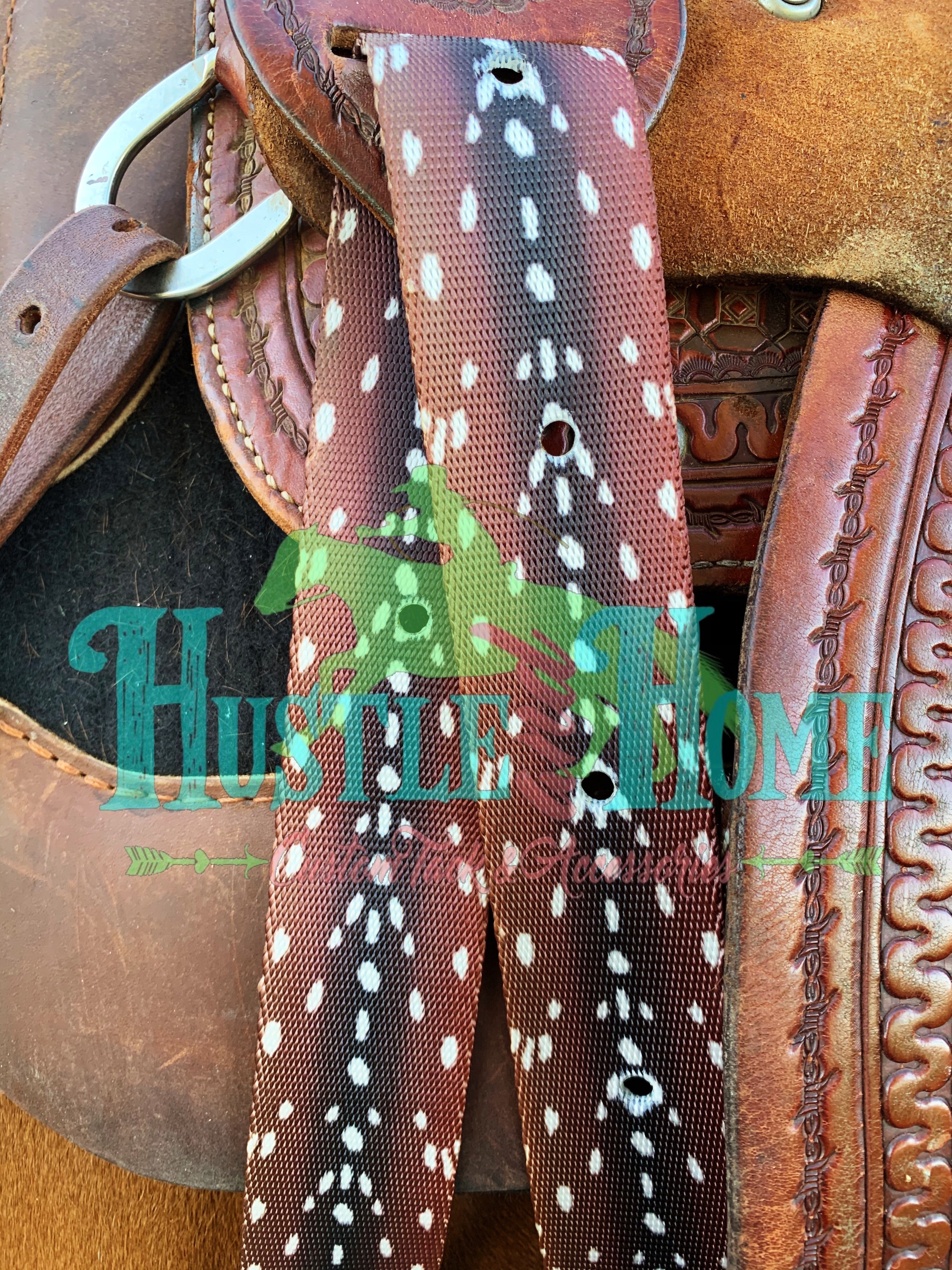 Hustle and Home Axis Deer Cinch Strap Set