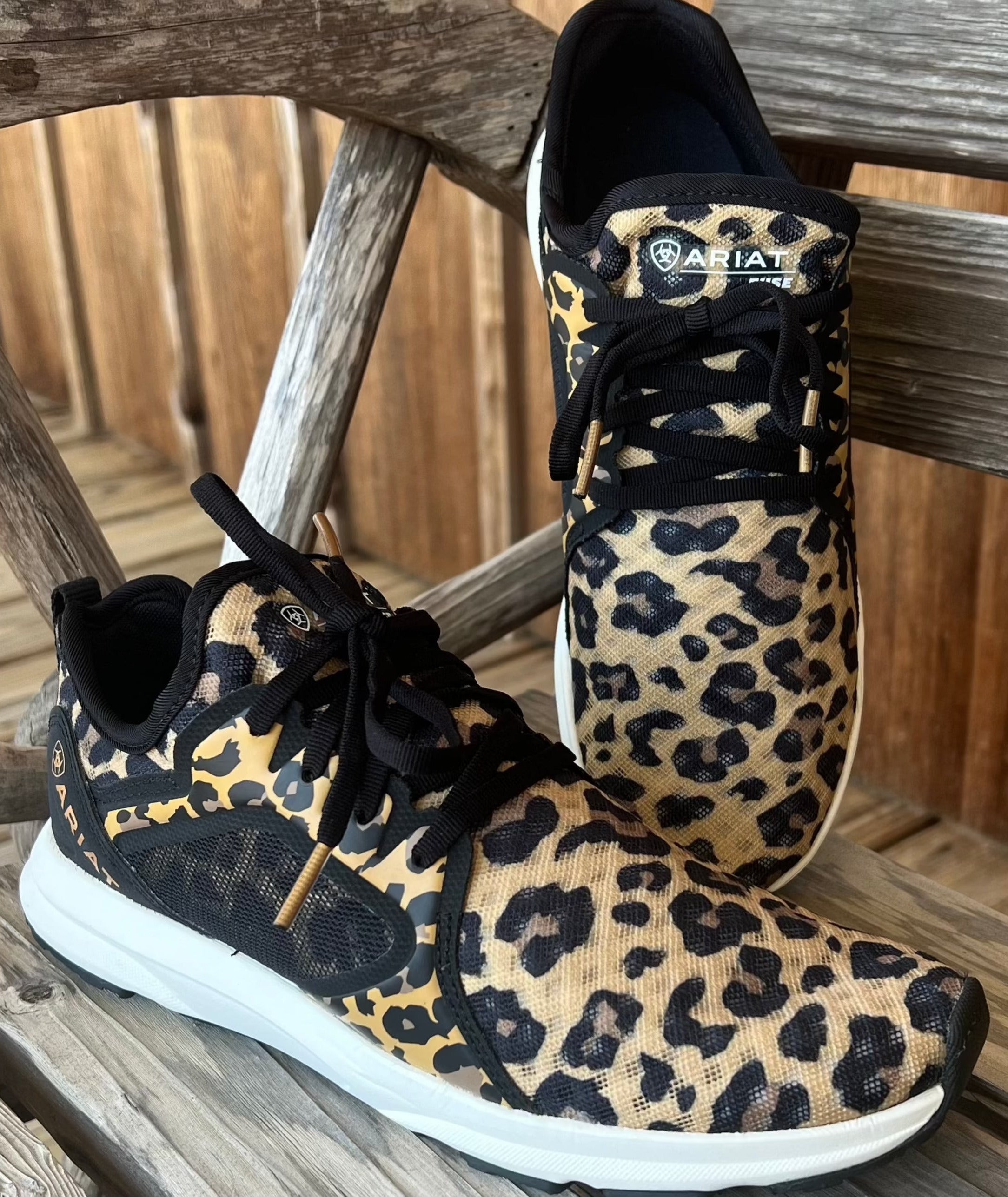 Ariat Fuse Leopard Running Shoe
