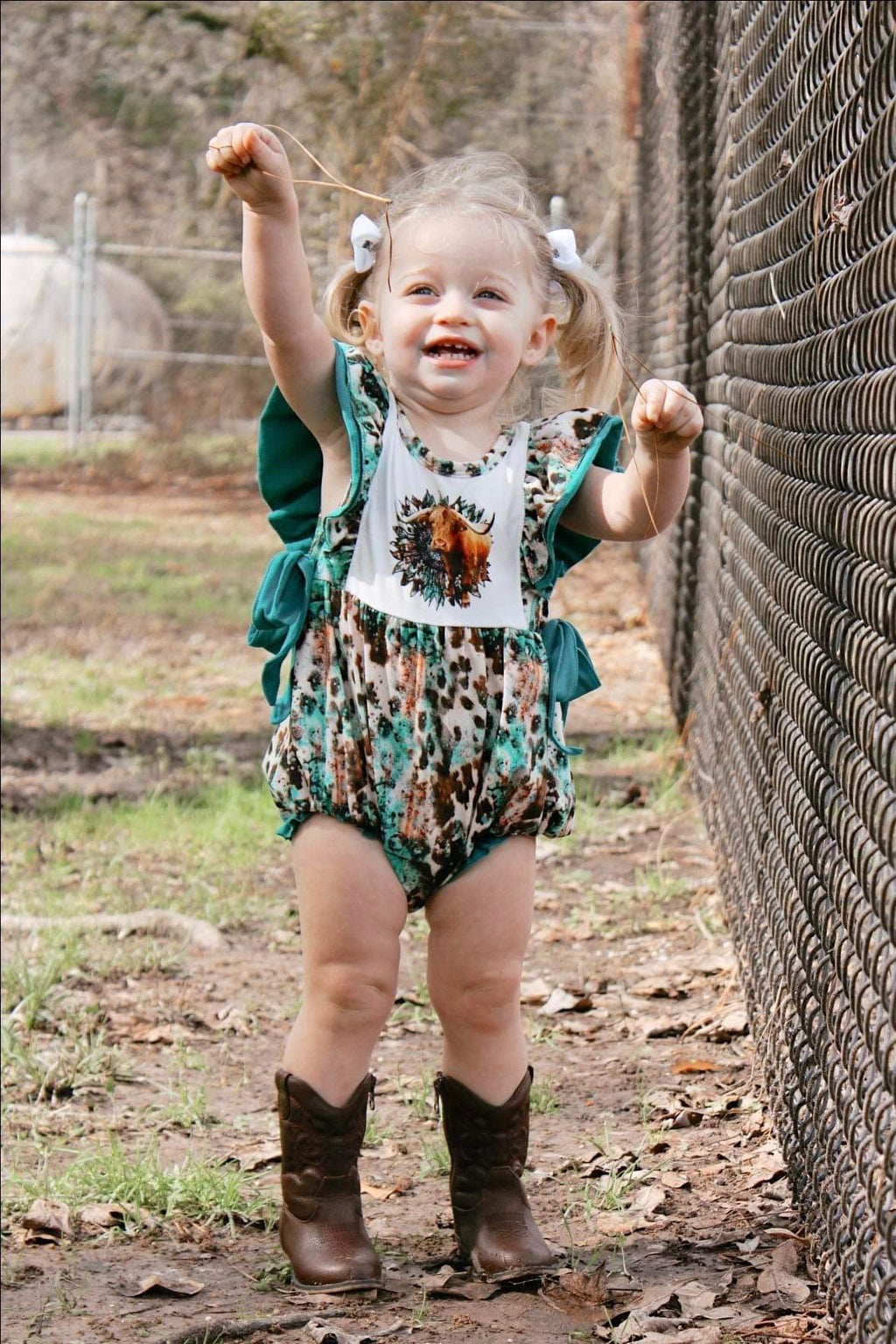 The Longhorn Lovey Romper