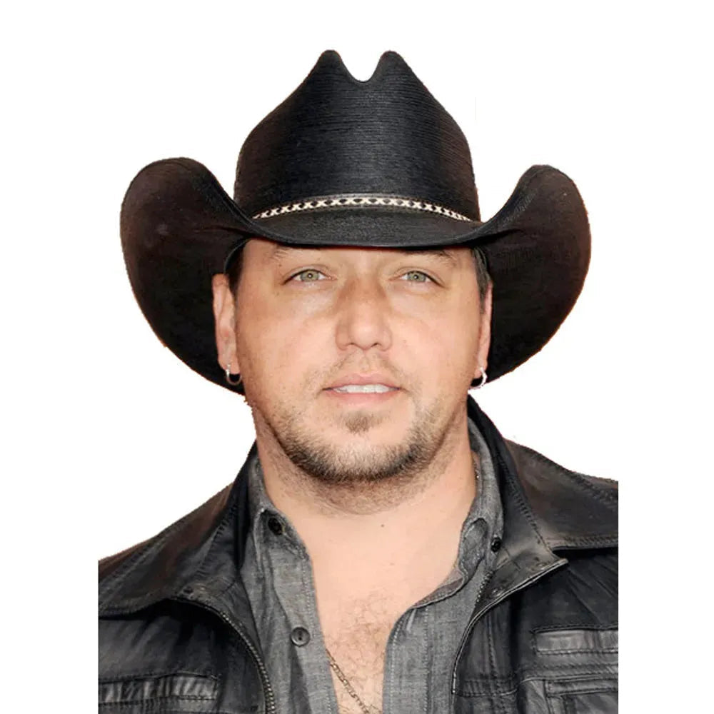Resistol x Jason Aldean | Asphalt Cowboy - Mexican Palm Straw Cowboy Hat