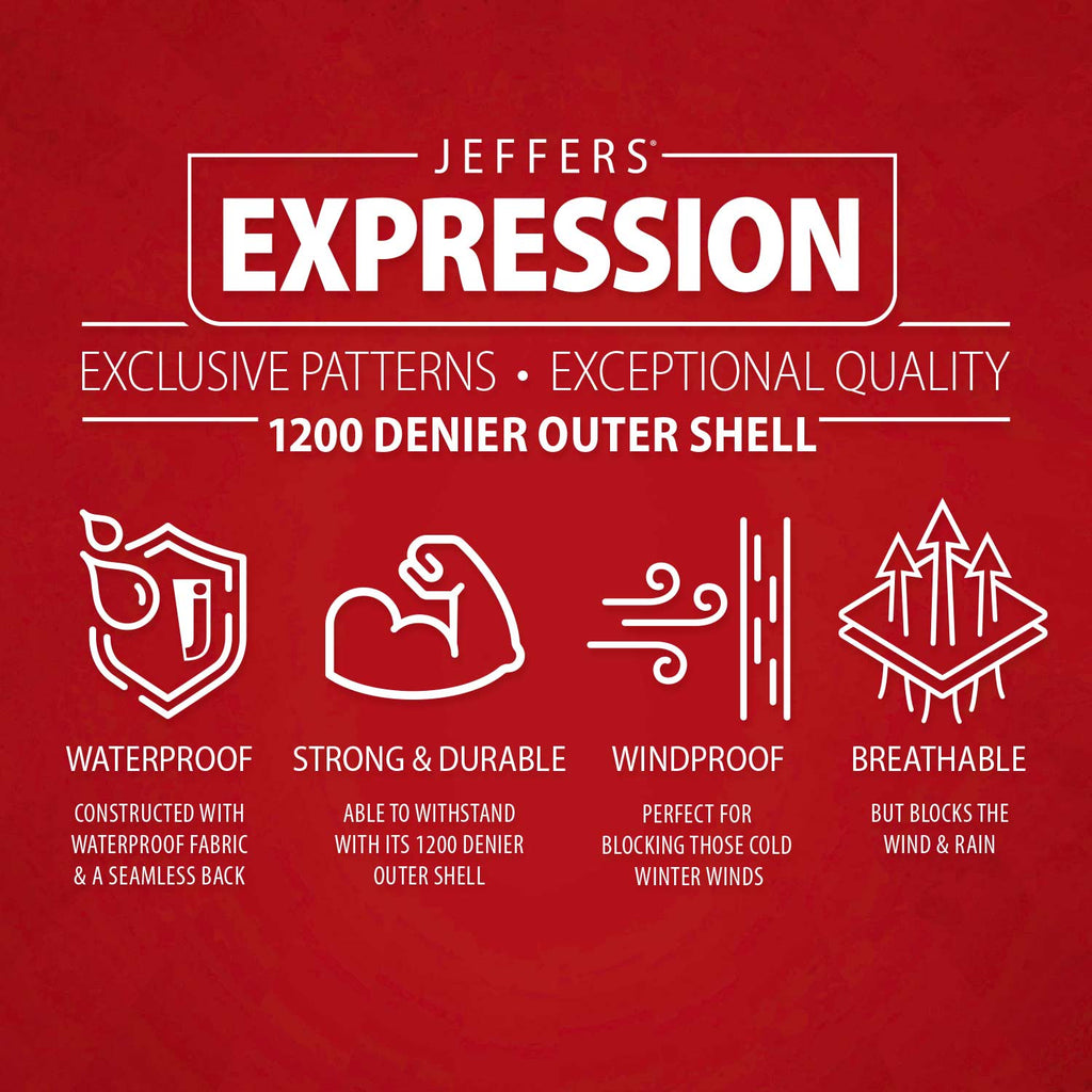 Jeffers Expression 1200 Denier Standard Neck Horse Turnout Sheet, 0 Gram - Pick Your Design!