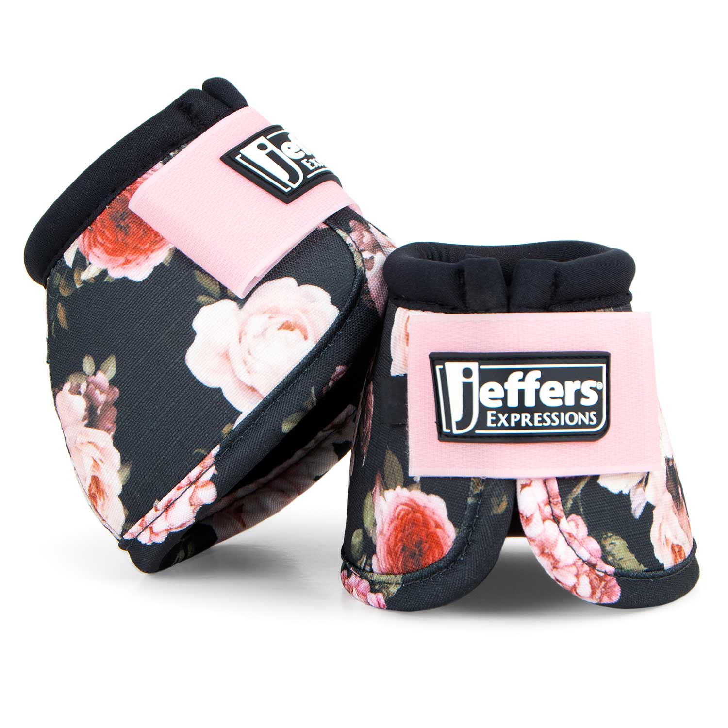 Jeffers Expression No-Turn Bell Boots for Horses, Pair - Pick Your Design!