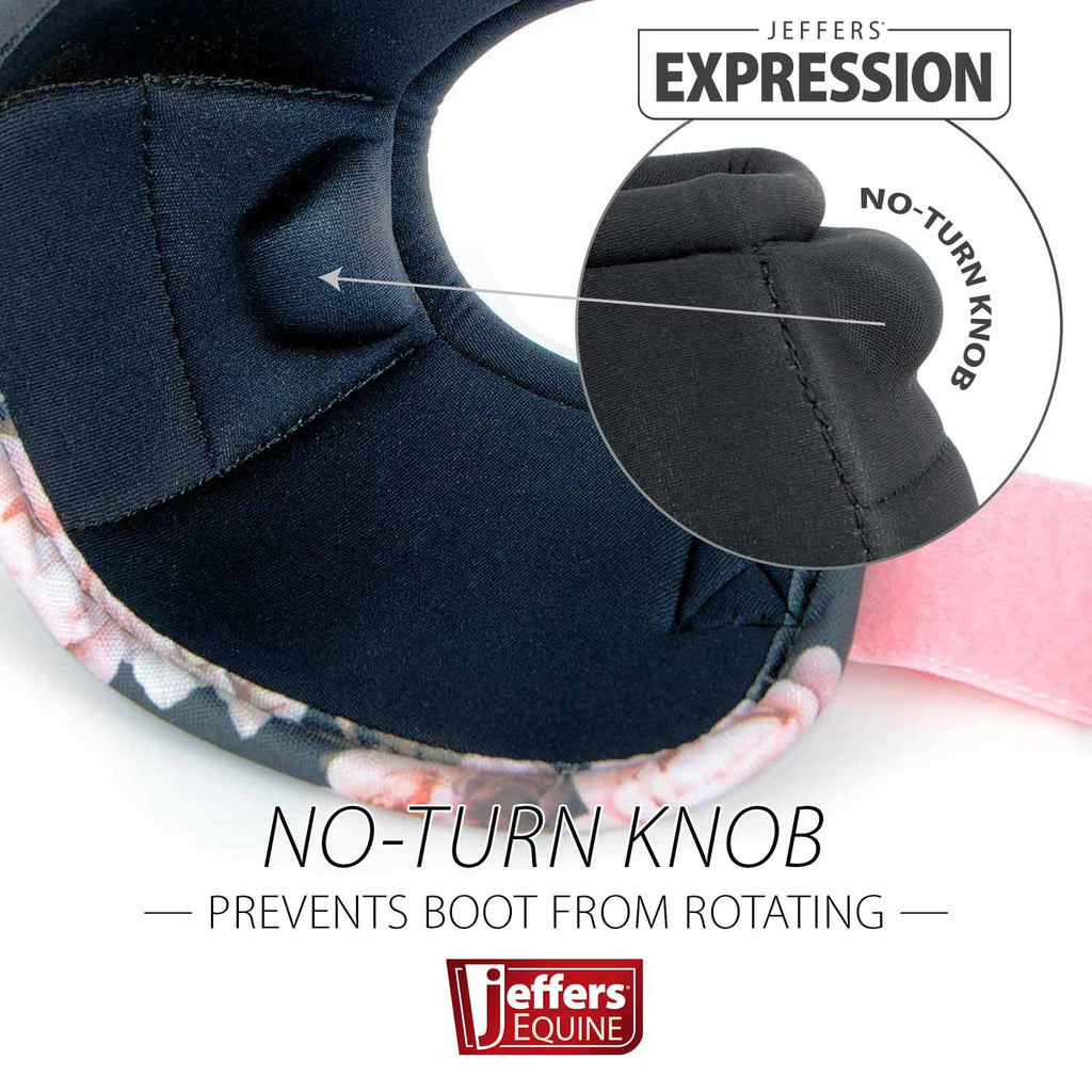 Jeffers Expression No-Turn Bell Boots for Horses, Pair - Pick Your Design!