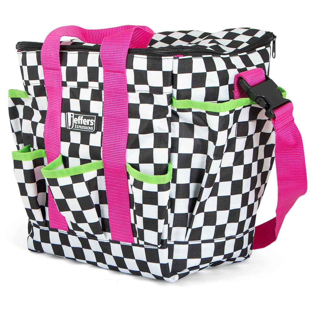 Jeffers Expression Deluxe Horse Grooming Bag with Adjustable Strap - Pick Your Design!