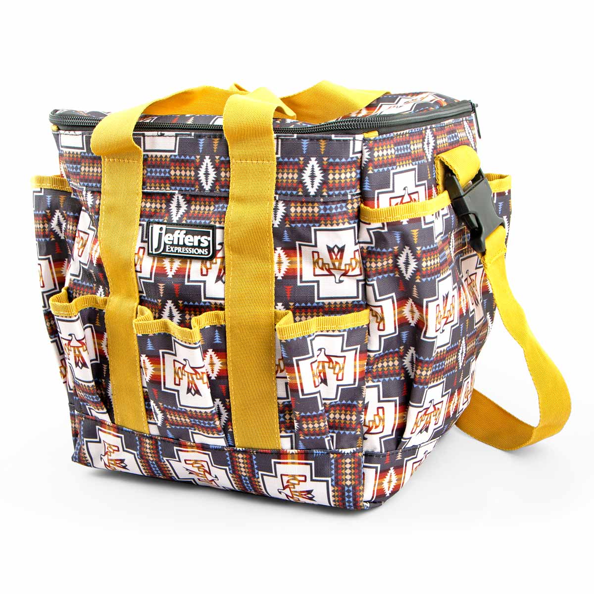 Jeffers Expression Deluxe Horse Grooming Bag with Adjustable Strap - Pick Your Design!