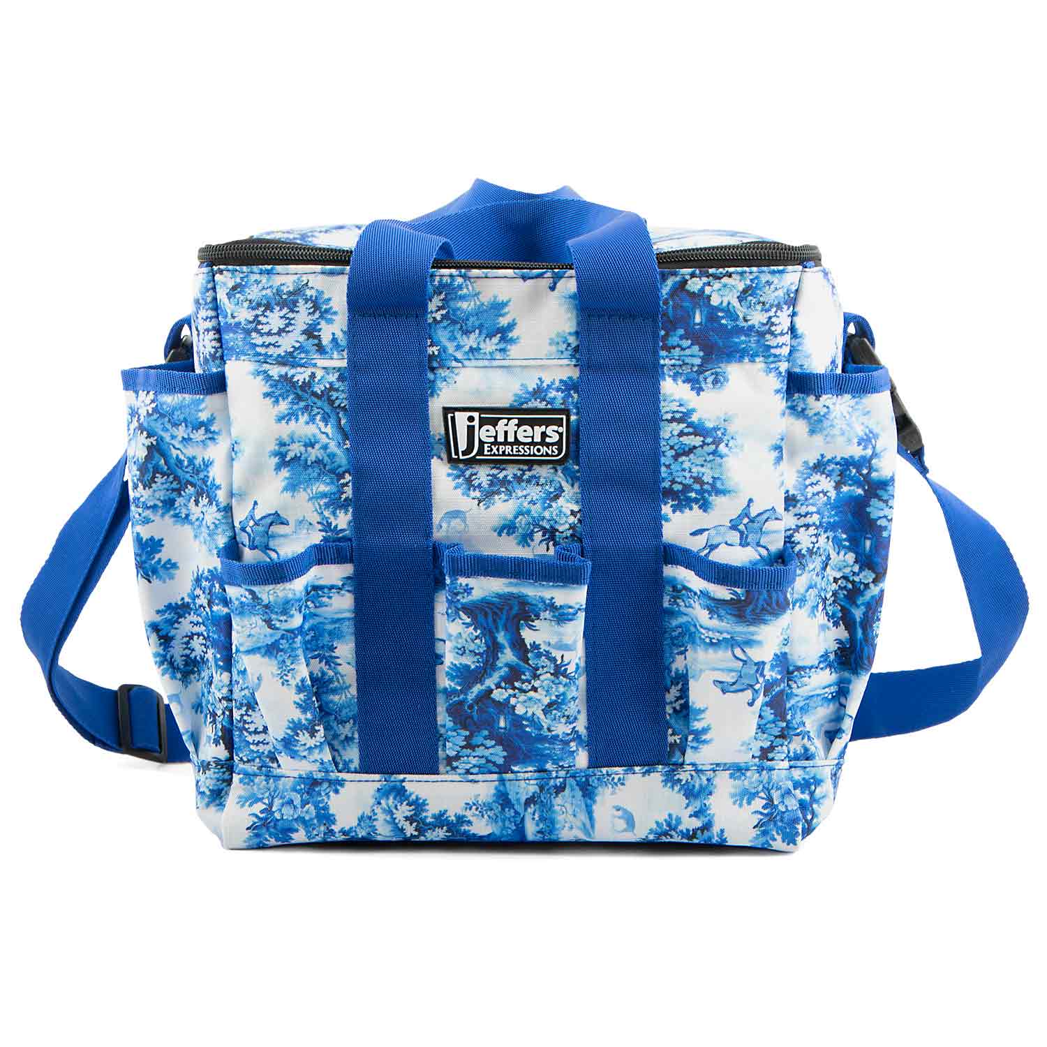 Jeffers Expression Deluxe Horse Grooming Bag with Adjustable Strap - Pick Your Design!