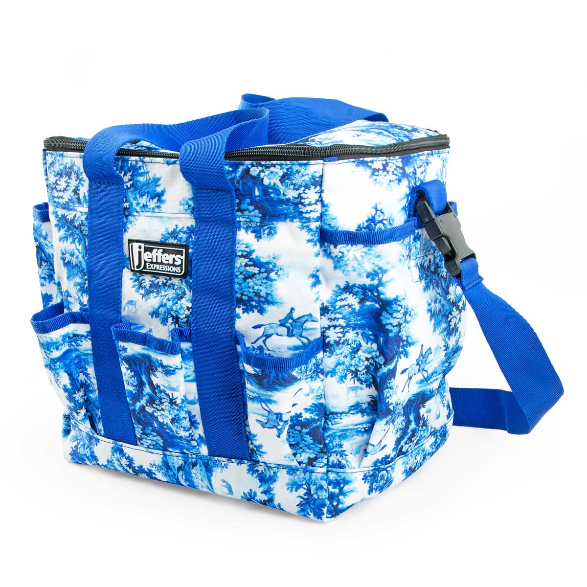 Jeffers Expression Deluxe Horse Grooming Bag with Adjustable Strap - Pick Your Design!