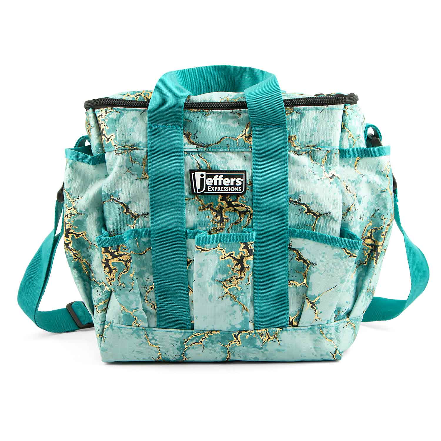 Jeffers Expression Deluxe Horse Grooming Bag with Adjustable Strap - Pick Your Design!