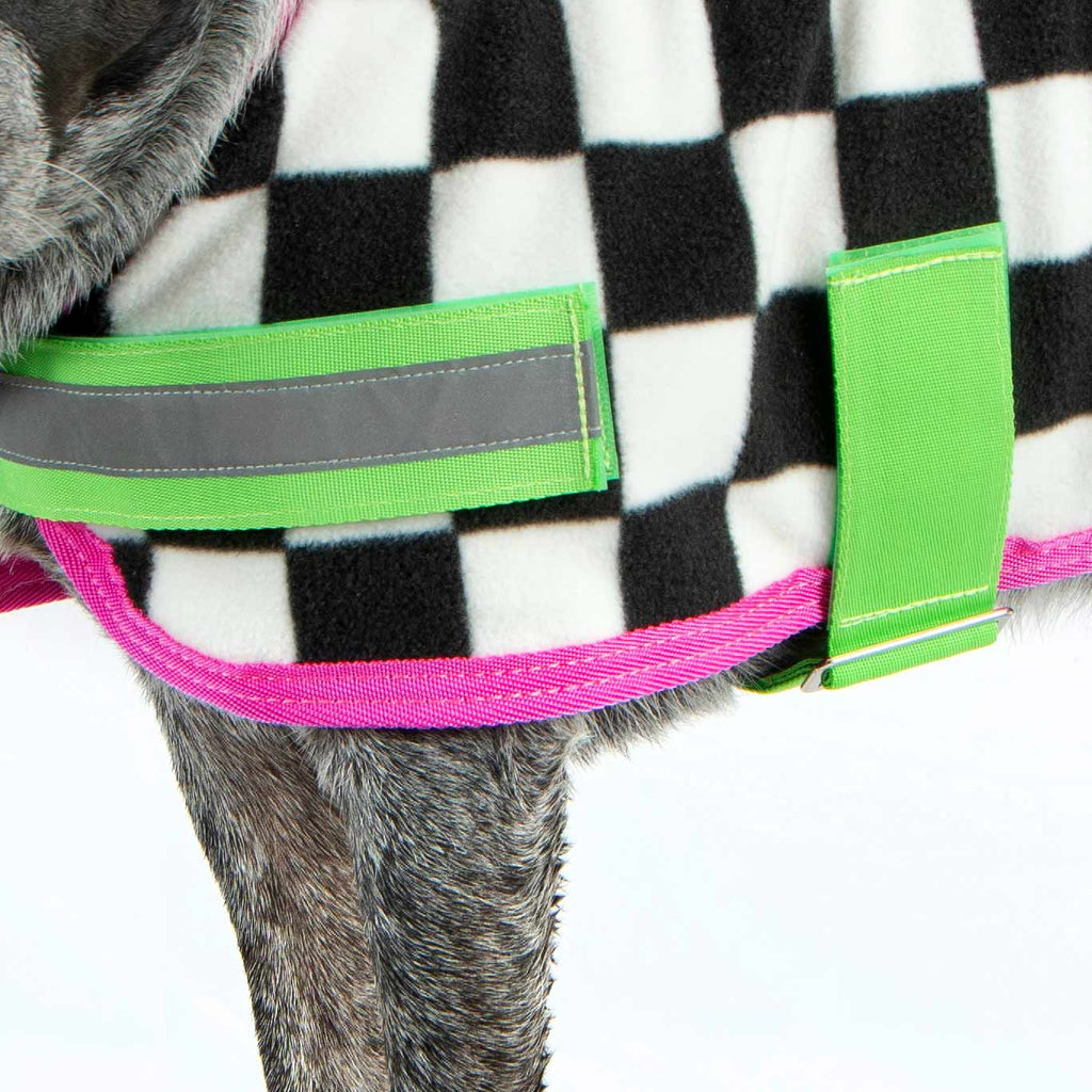Jeffers Expression Moisture-Wicking Fleece Dog Coat - Pick Your Design!