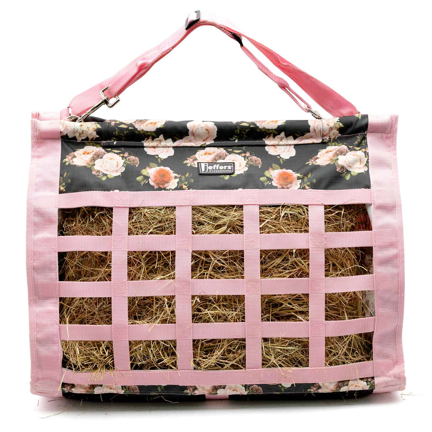 Jeffers Expression Extend-Feed Hay Bag for Horses & Livestock - Pick Your Design!