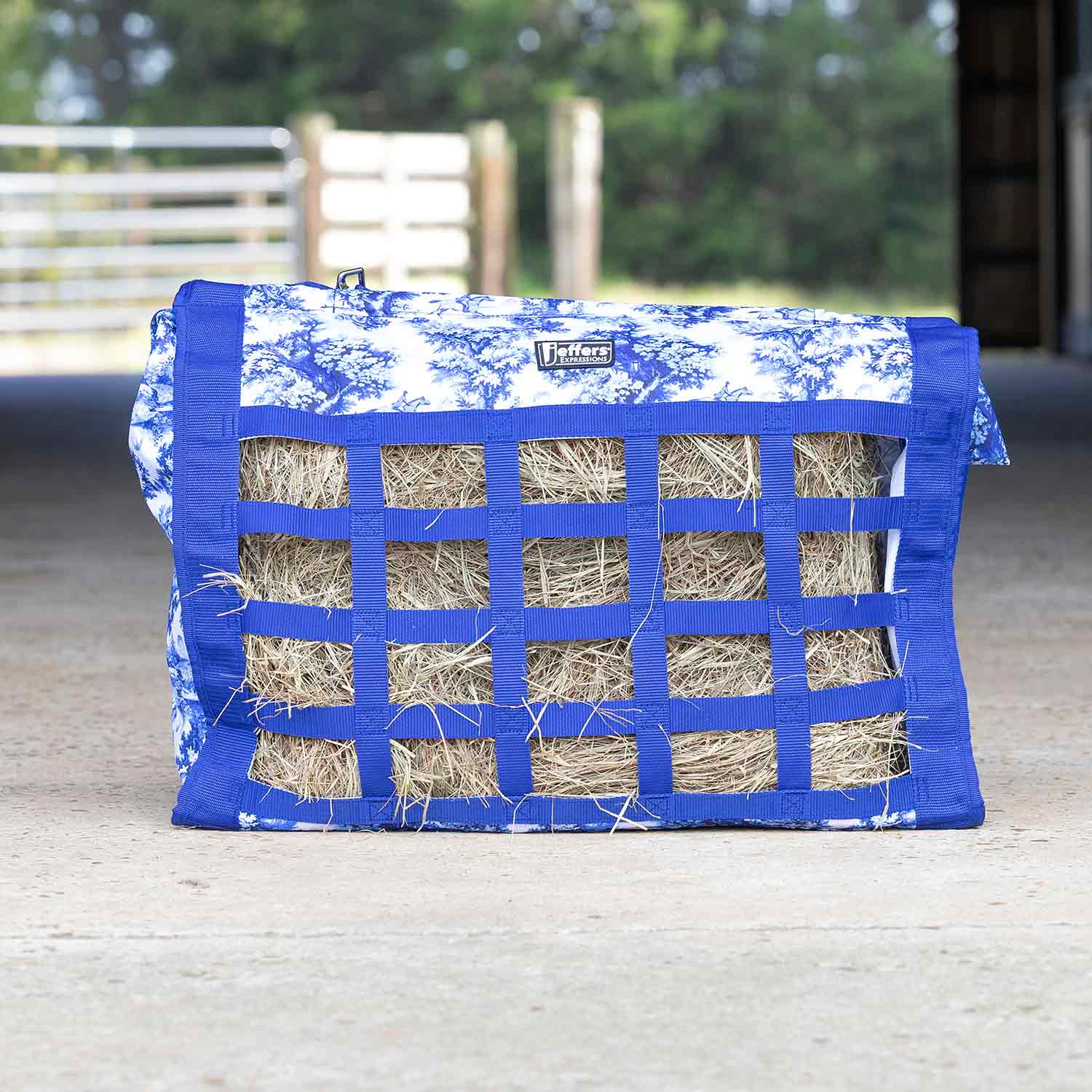 Jeffers Expression Extend-Feed Hay Bag for Horses & Livestock - Pick Your Design!