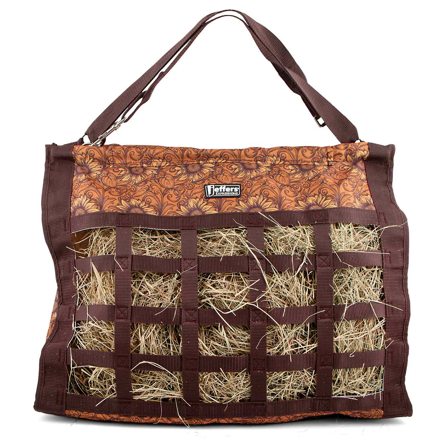 Jeffers Expression Extend-Feed Hay Bag for Horses & Livestock - Pick Your Design!