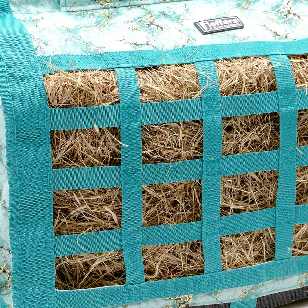Jeffers Expression Extend-Feed Hay Bag for Horses & Livestock - Pick Your Design!