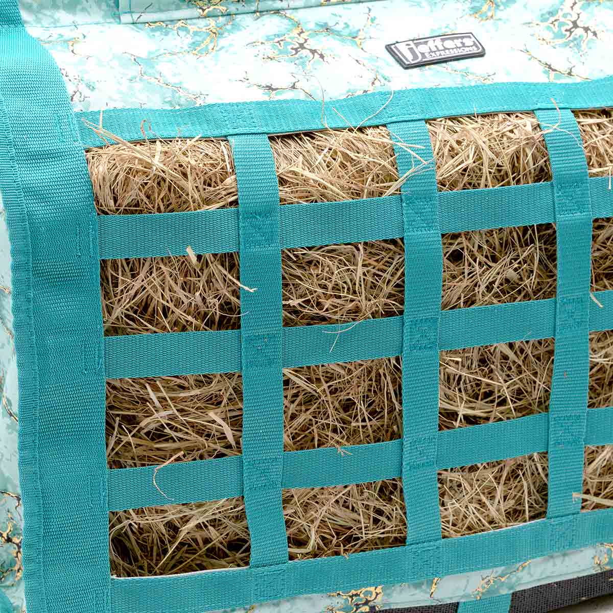 Jeffers Expression Extend-Feed Hay Bag for Horses & Livestock - Pick Your Design!