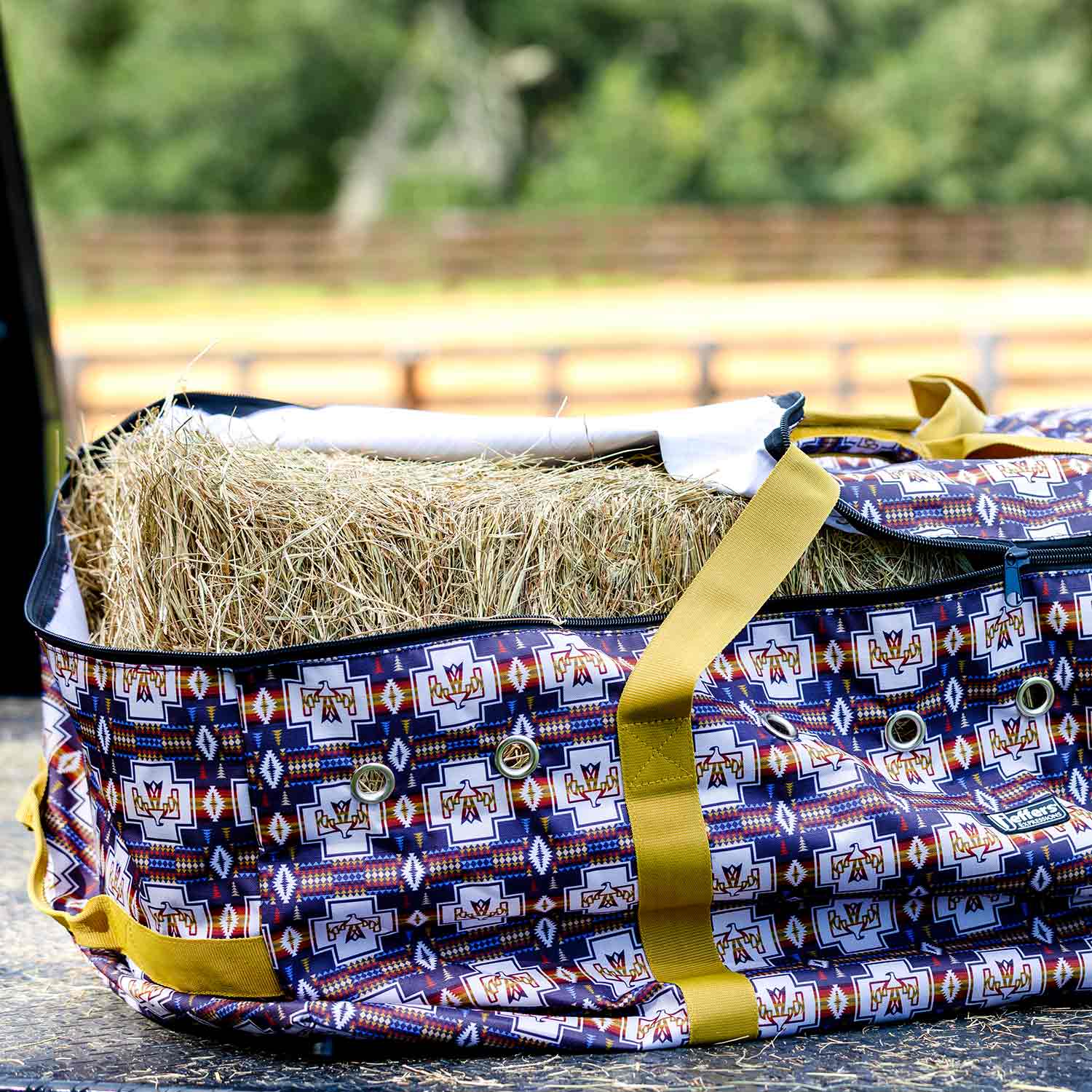 Jeffers Expression Full Hay Bale Tote Bag - Pick Your Design!