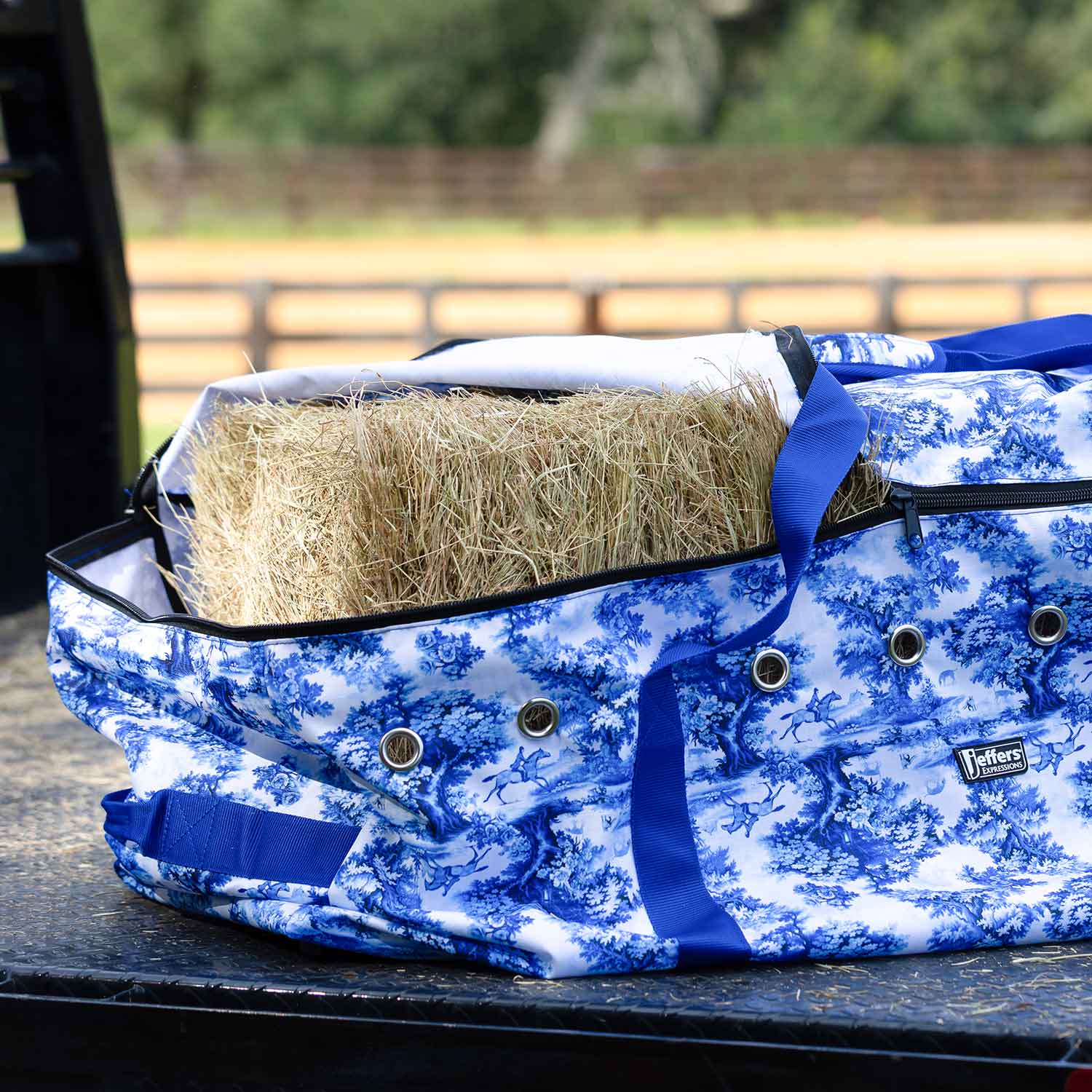 Jeffers Expression Full Hay Bale Tote Bag - Pick Your Design!