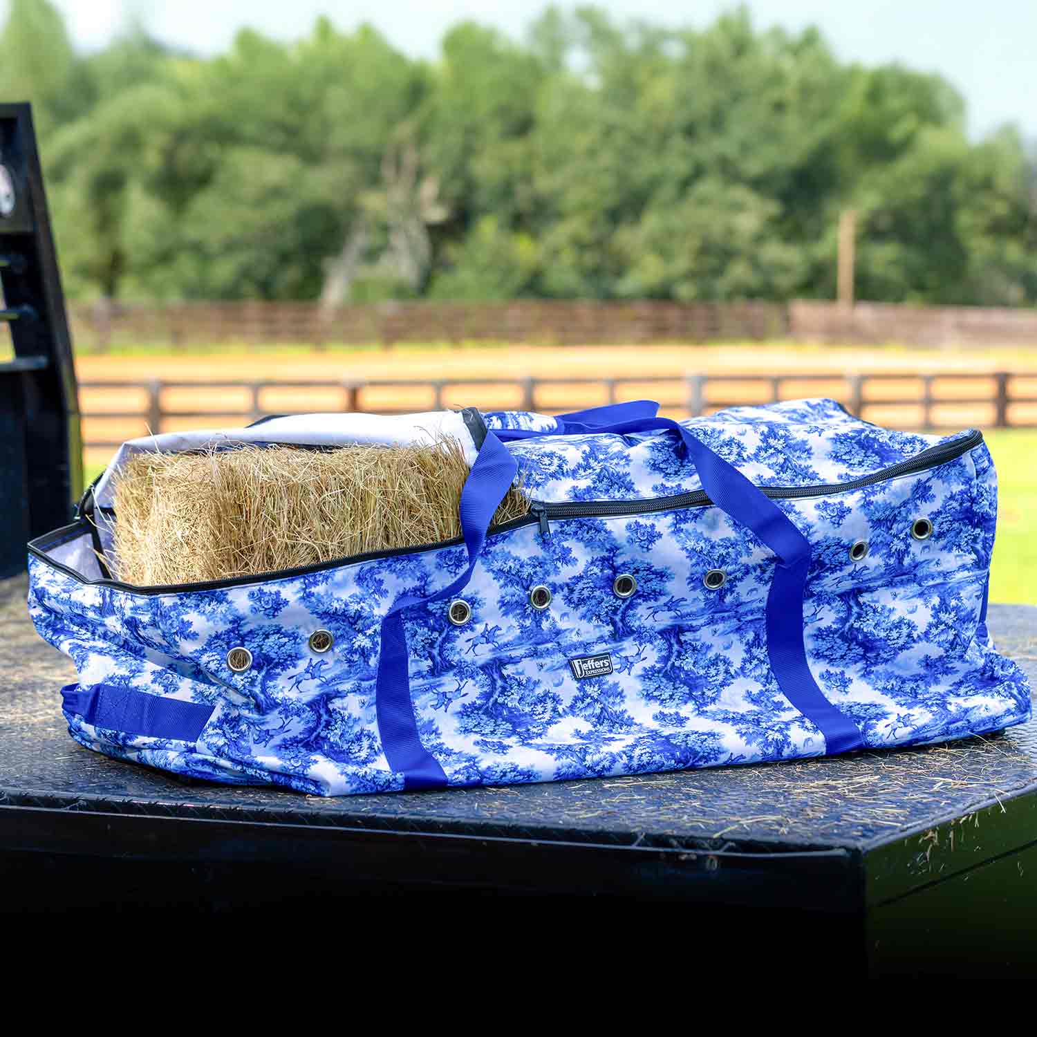 Jeffers Expression Full Hay Bale Tote Bag - Pick Your Design!