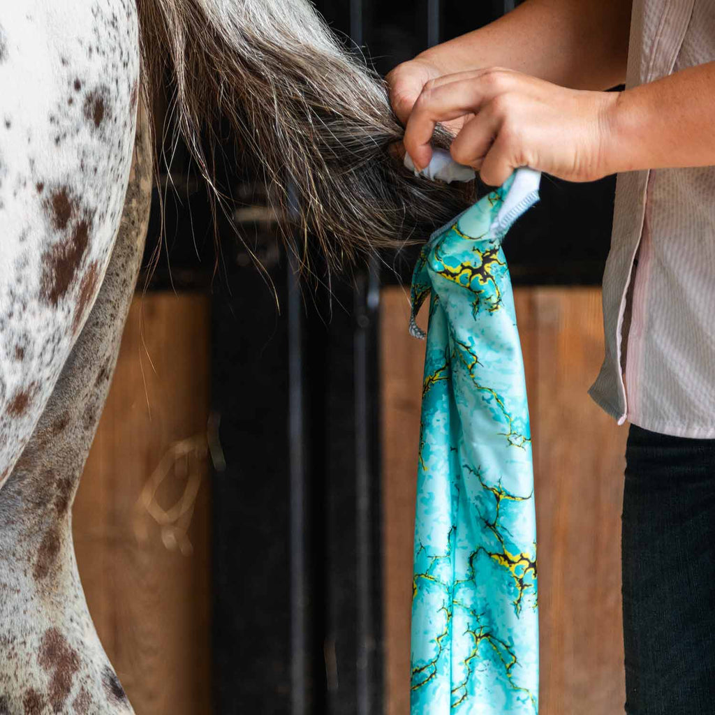 Jeffers Expression Lycra Horse Tail Bag, 24"L - Pick Your Design!