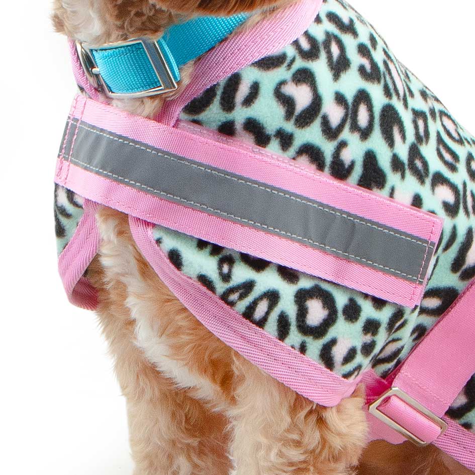 Jeffers Expression Moisture-Wicking Fleece Dog Coat - Pick Your Design!