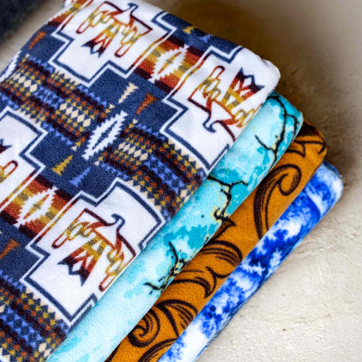 Jeffers Expression Oversized Fleece Throw Blanket - Pick Your Print!