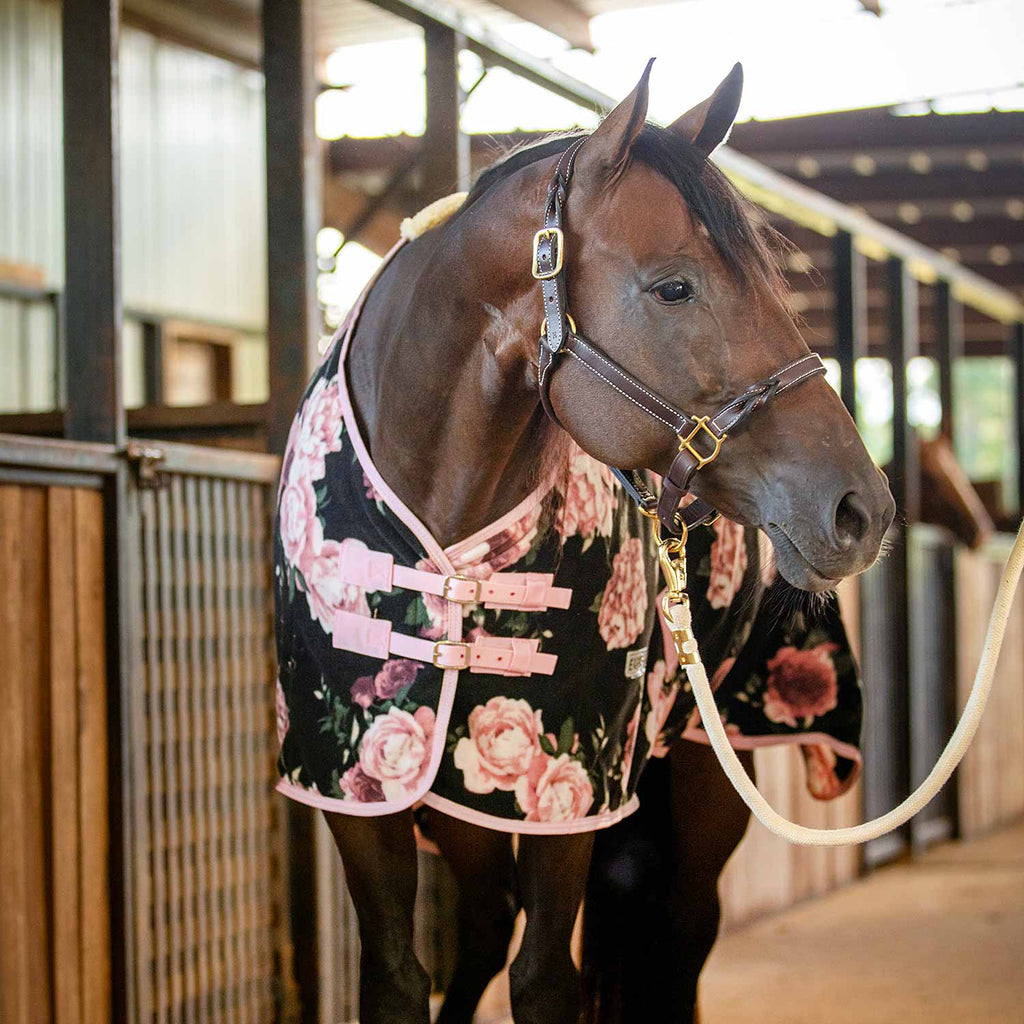 Jeffers Expression Standard Neck Fleece Horse Cooler - Pick Your Design!