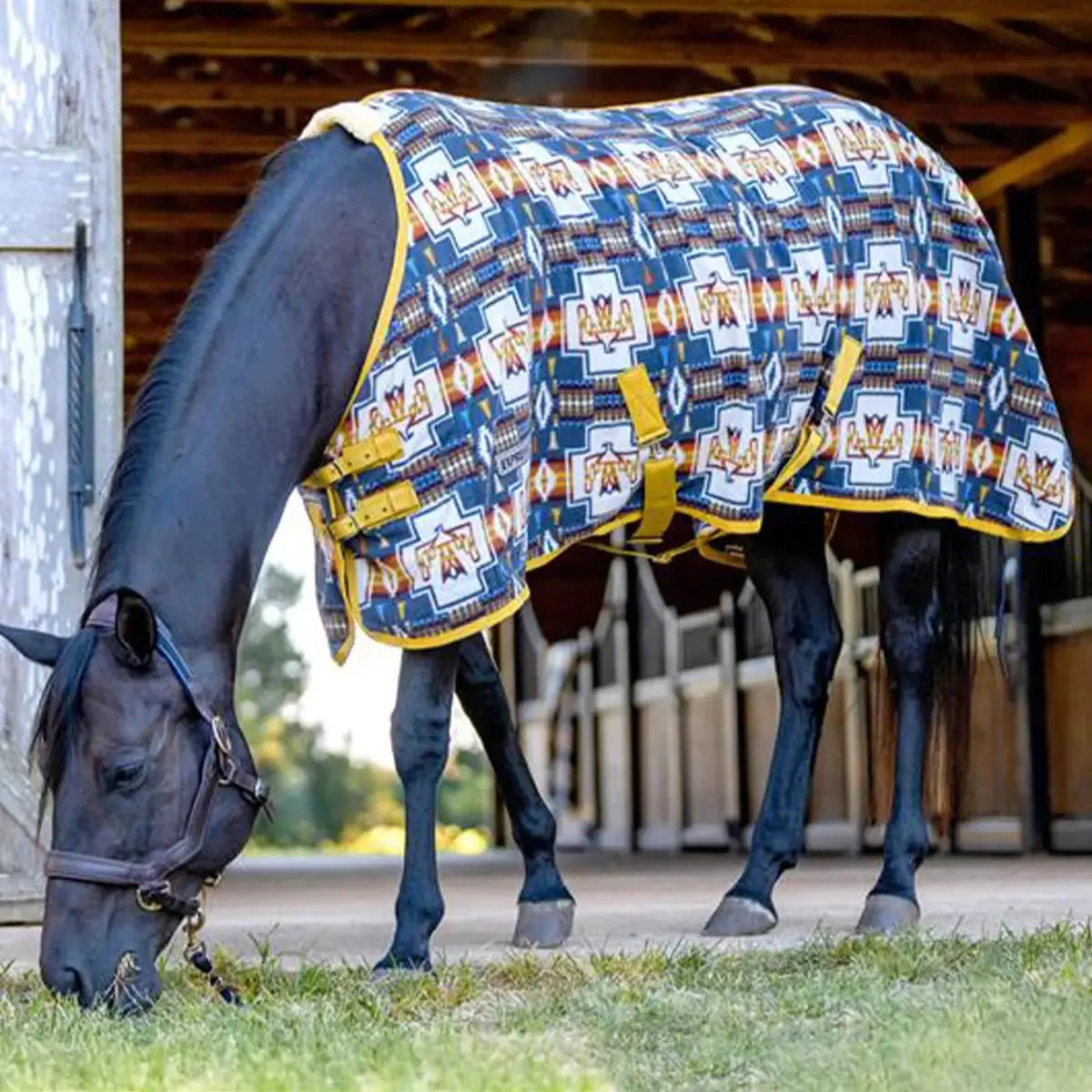 Jeffers Expression Standard Neck Fleece Horse Cooler - Pick Your Design!