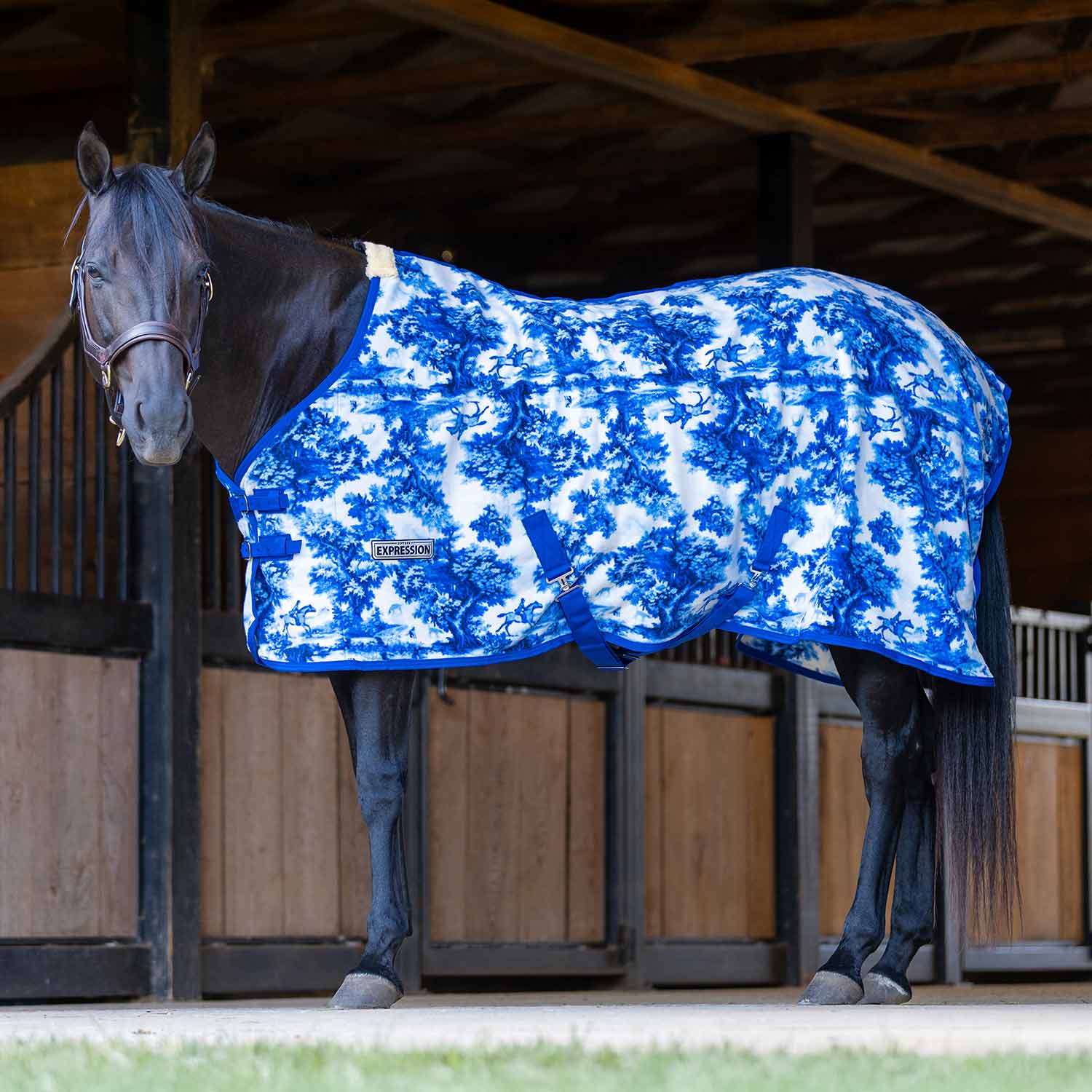 Jeffers Expression Standard Neck Fleece Horse Cooler - Pick Your Design!