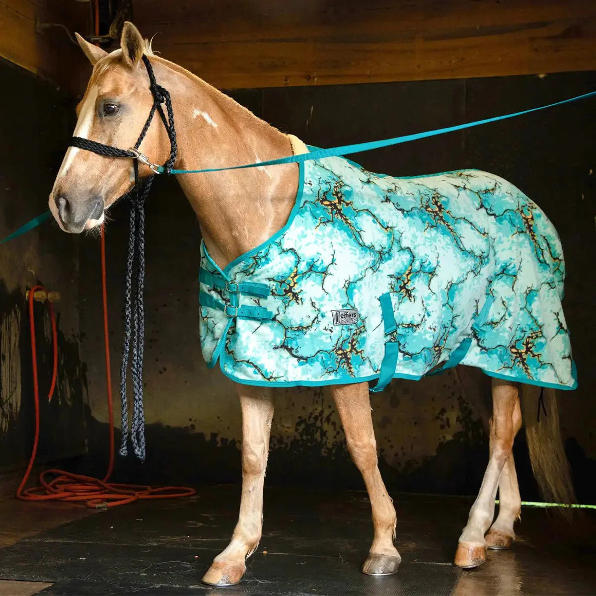 Jeffers Expression Standard Neck Fleece Horse Cooler - Pick Your Design!