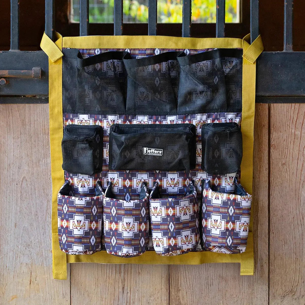 Jeffers Expression Trailer Door Horse Grooming Caddy - Pick Your Design!