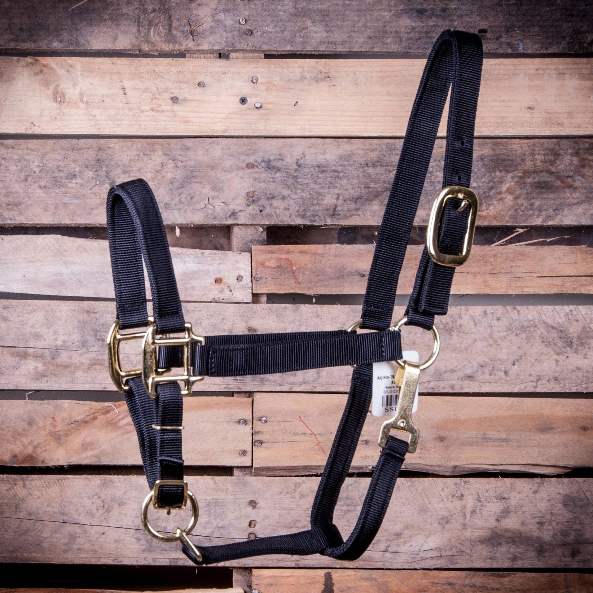 Jeffers Adjustable Halter with Throat Snap - Multiple Colors